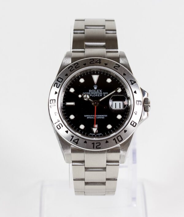 Rolex 16570 Explorer II Black