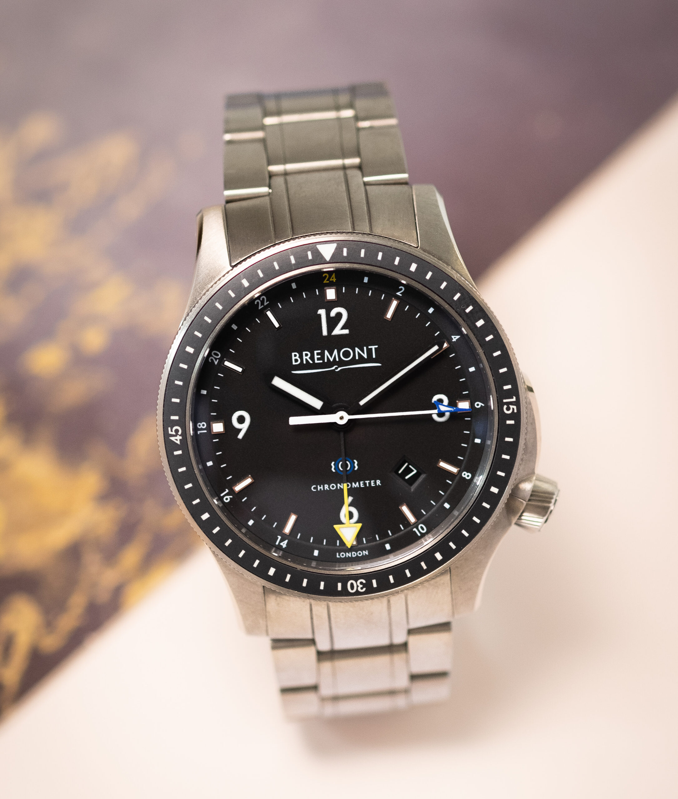 Bremont Boeing Titanium GMT