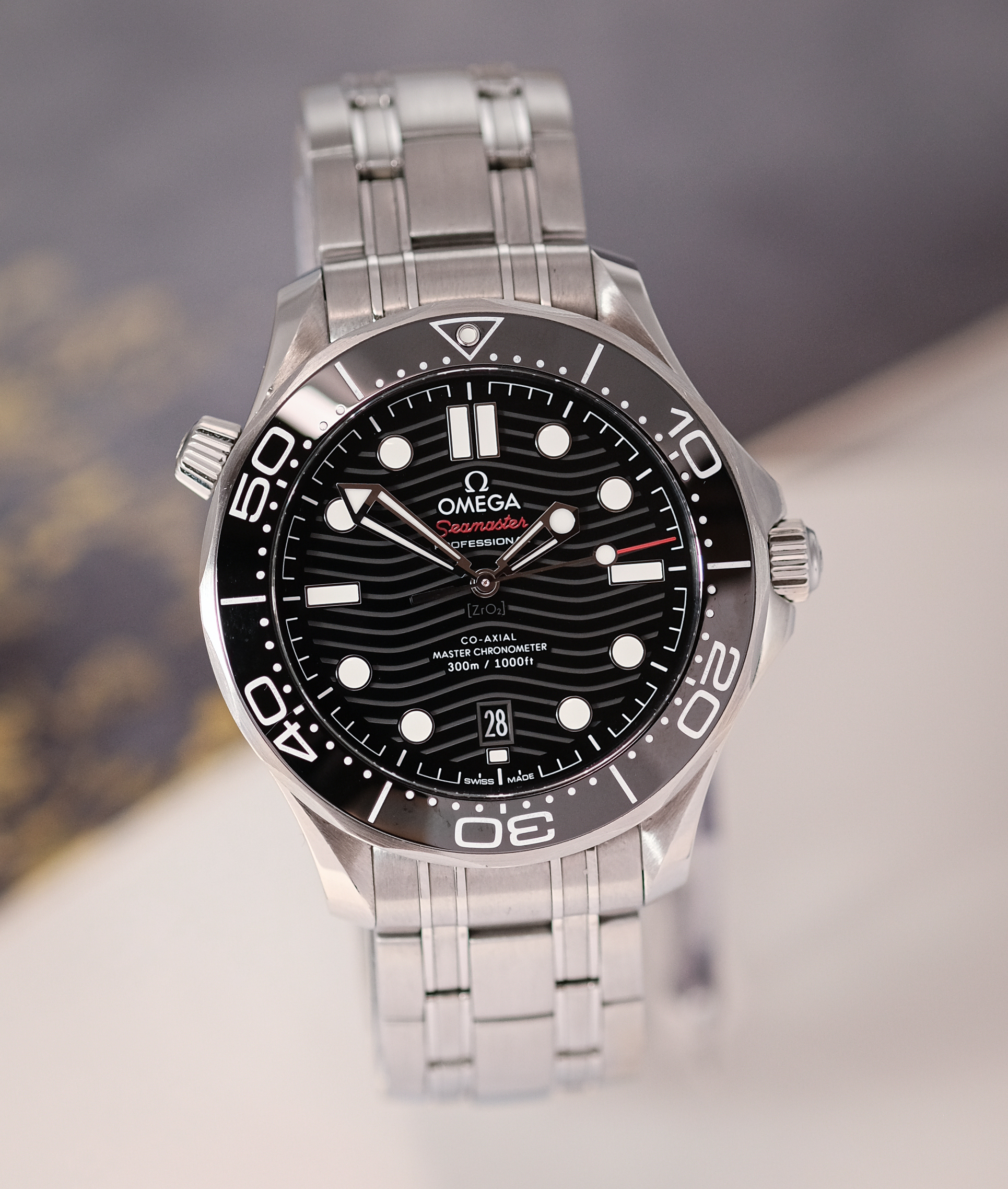 Omega Seamaster Diver 300M Black Dial