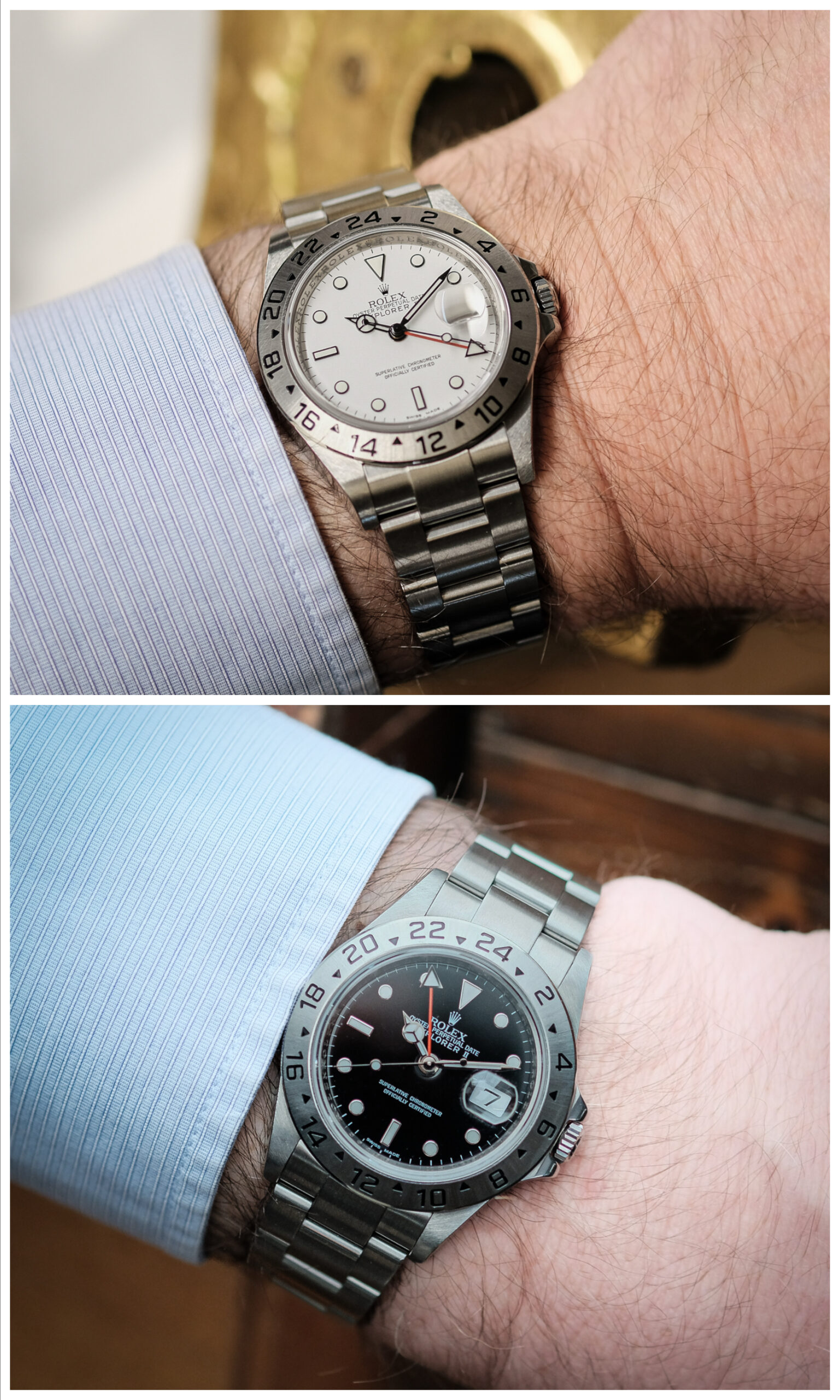 Rolex Explorer II Review: Rolex 16570 Polar ‘v’ Black Dial